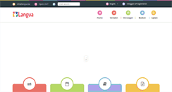 Desktop Screenshot of langua.be